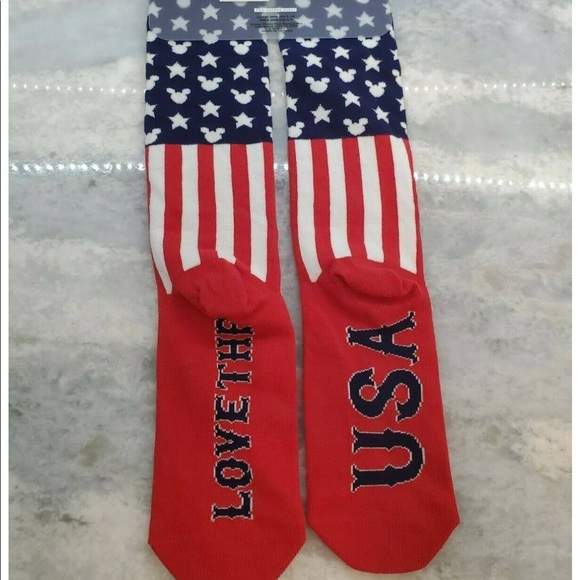 Disney Americana Patriotic Socks-Unisex - Picture 3 of 3